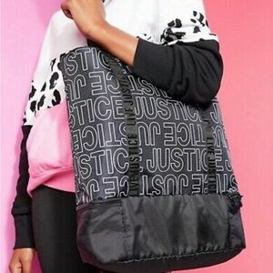 Bag Justice Black Tote Bag